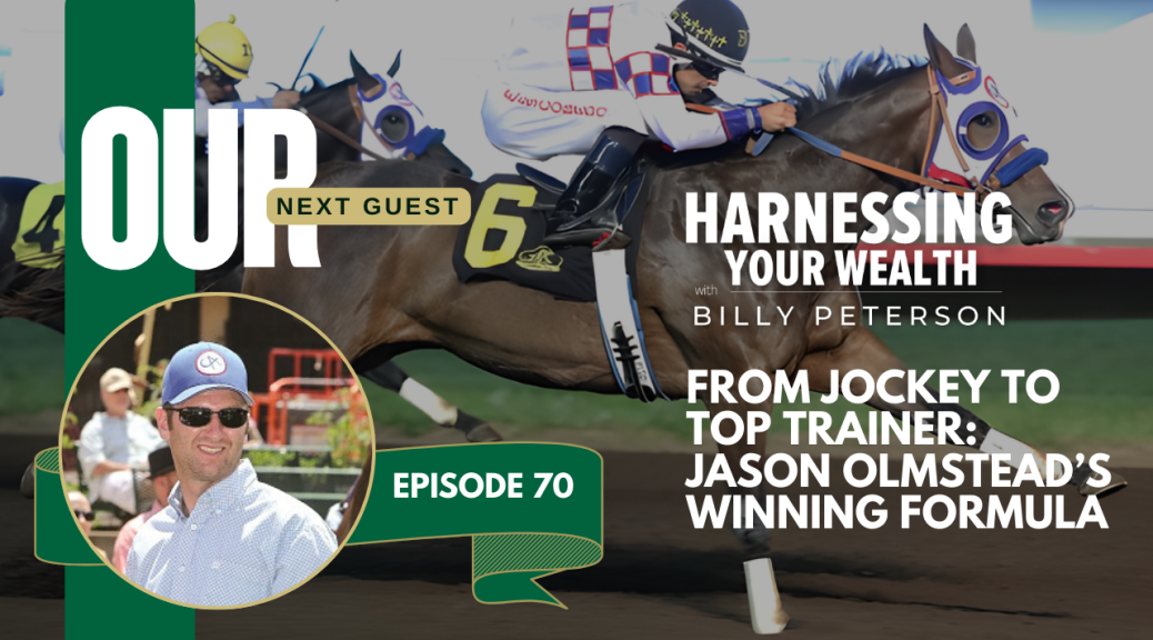 Race Horsing Trainer Jason Olmstead